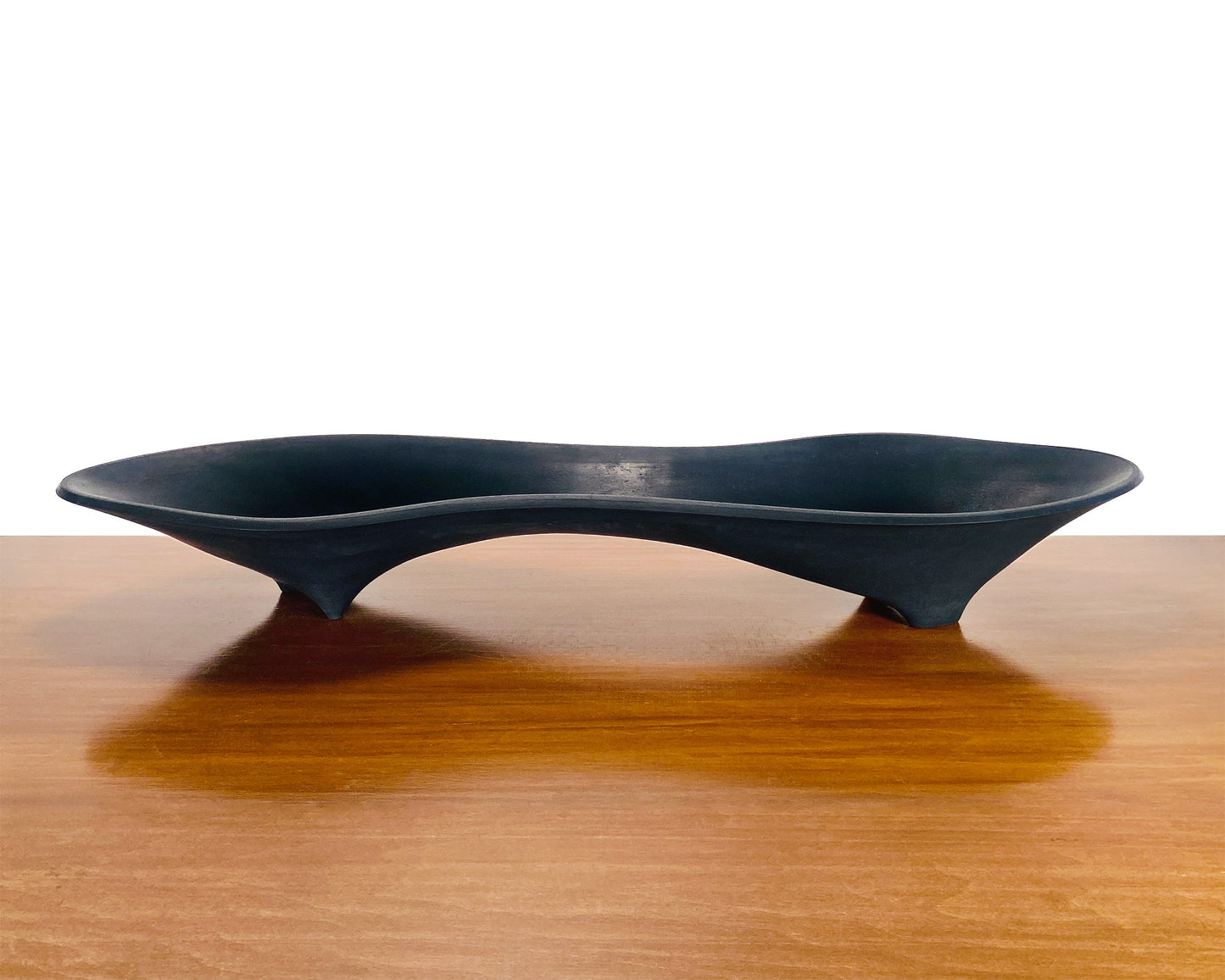 Twin Planter – 28" Long Concrete Planter for Bonsai & Succulent Displays