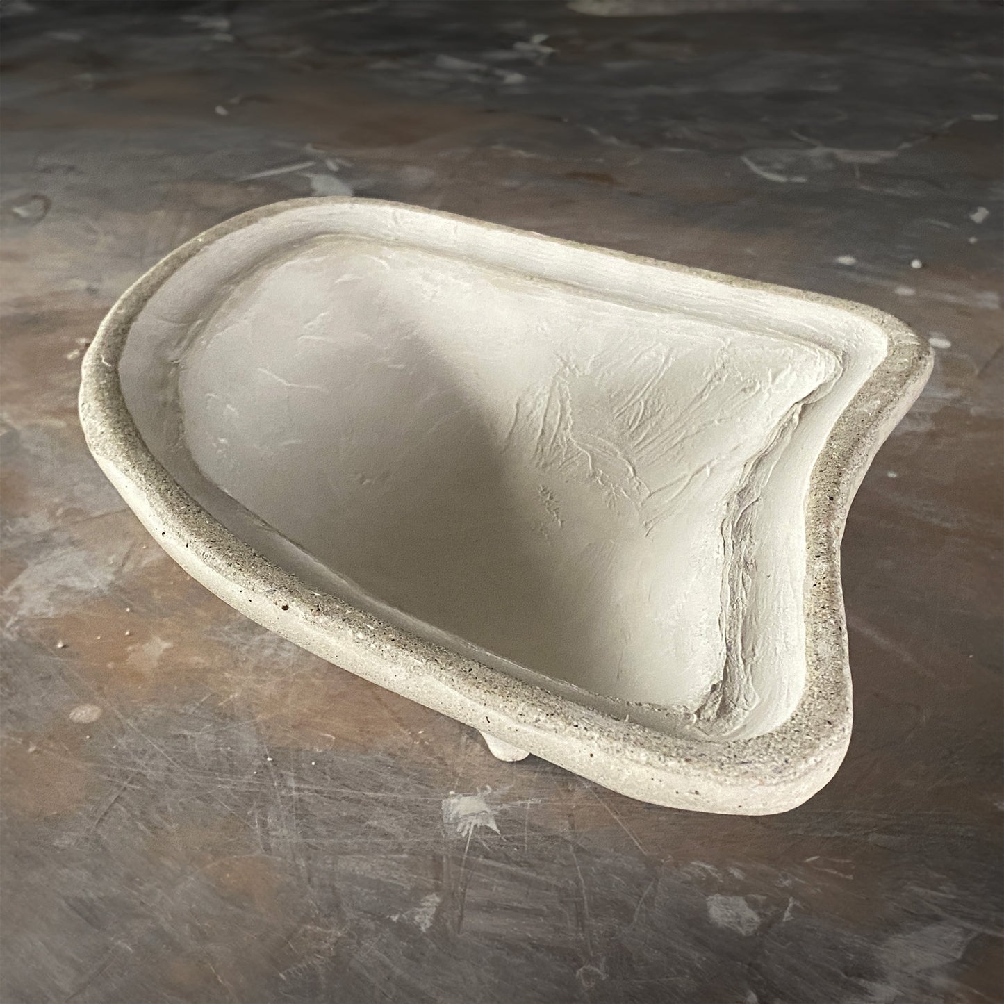 Studio Prototype #27 | Experimental Design – Concrete Planter (Unrefined Design)