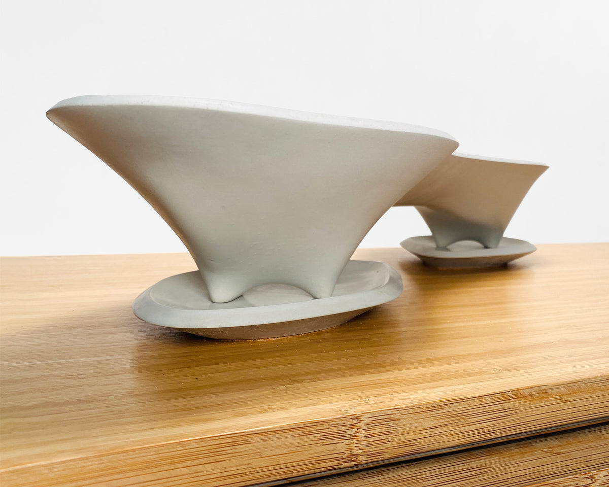 Twin Planter Drip Tray Set
